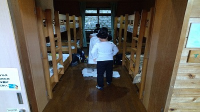 5年林間　起床２